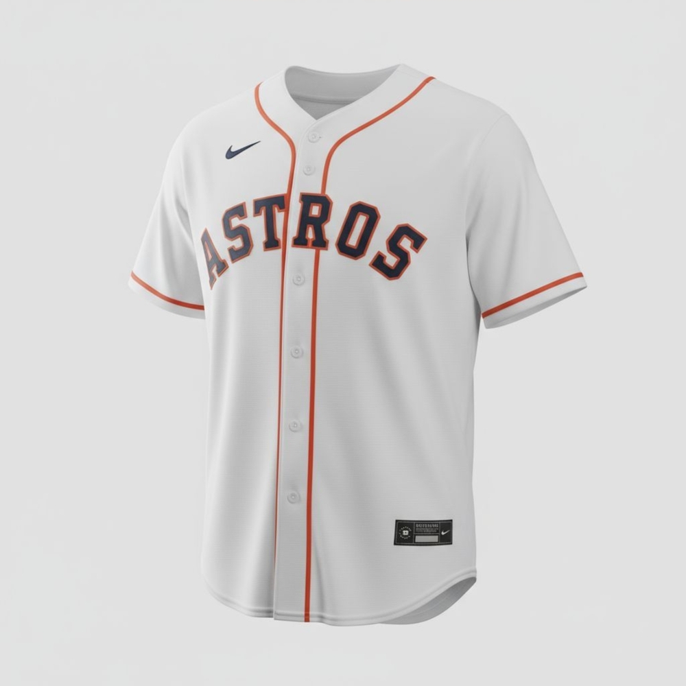 Nike Astros White Jersey